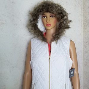 Andrew Marc Ladies Quilted Vest sz M
